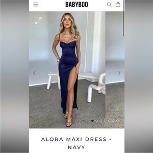 Alora Maxi Navy Dress from Babyboo